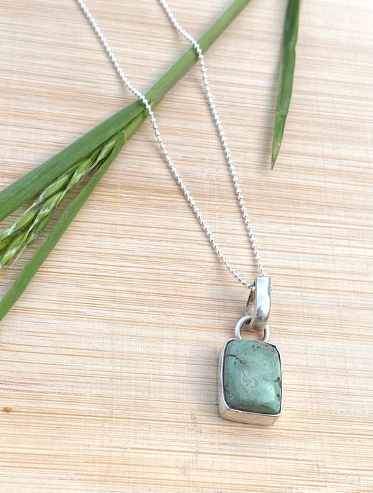 Turquoise & Sterling Silver Necklace